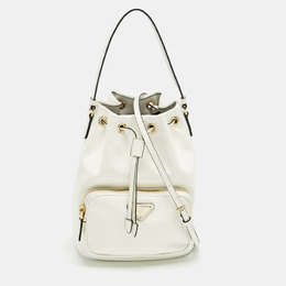 Prada: Белая сумка 