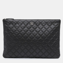 Chanel: Чёрный клатч 