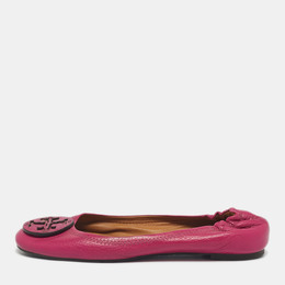Tory Burch: Фиолетовые балетки  Minnie
