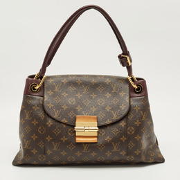 Louis Vuitton: Фиолетовая сумка 