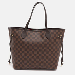 Louis Vuitton: Коричневая сумка  Neverfull MM