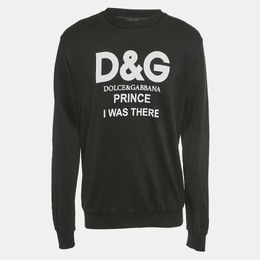 Dolce & Gabbana: Чёрный свитшот 