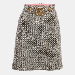 Gucci: Чёрная юбка  GG