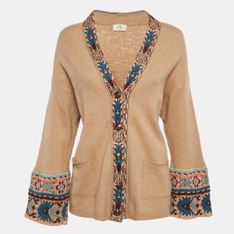 Etro: Бежевый кардиган 