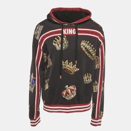 Dolce & Gabbana: Чёрная толстовка 