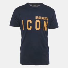 Dsquared2: Синяя футболка  Icon