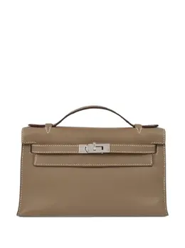 Hermès Pre-Owned: Коричневый клатч 