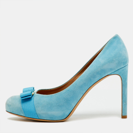 Salvatore Ferragamo: Светлые туфли  Vara Bow