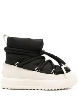 Moncler: Чёрные кроссовки 