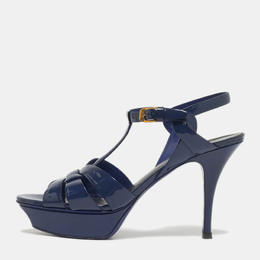 Yves Saint Laurent: Синие сандалии 