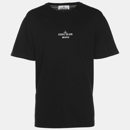 Stone Island: Чёрная футболка 