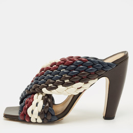 Bottega Veneta: Многоцветные сандалии 
