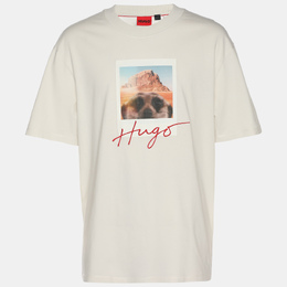 Hugo Boss: Футболка с принтом 