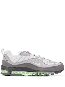 Nike: Зелёные кроссовки  Air Max 98