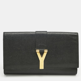 Yves Saint Laurent: Чёрный клатч  Y