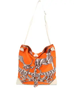 Hermès Pre-Owned: Оранжевая сумка 