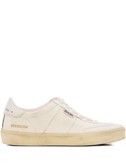 Golden Goose: Бежевые кроссовки  Star
