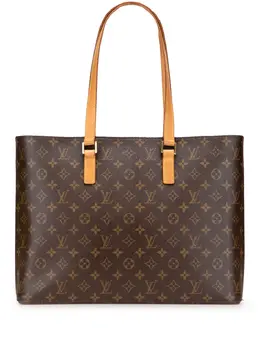Louis Vuitton Pre-Owned: Коричневая сумка-шоппер 