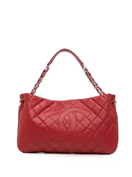 CHANEL Pre-Owned: Красная сумка-шоппер 