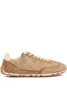Bally: Бежевые кроссовки 