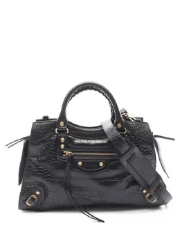 Balenciaga Pre-Owned: Чёрная сумка-шоппер 