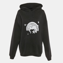 Vetements: Чёрная толстовка  Unicorn