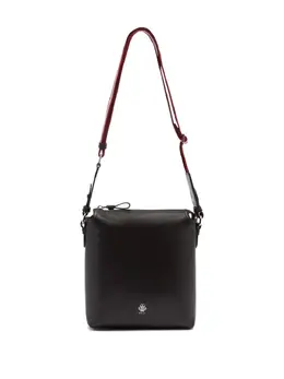 Bally: Коричневая сумка через плечо 