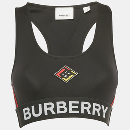 Burberry: Чёрный бюстгальтер 