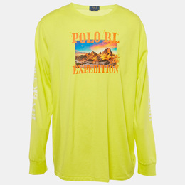 Polo Ralph Lauren: Жёлтая футболка 