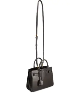 Saint Laurent: Коричневая сумка  Sac de Jour