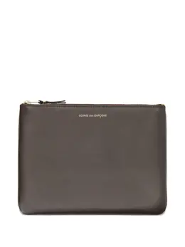 Comme Des Garçons Wallet: Коричневый клатч 