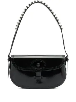 Bally: Чёрная сумка 