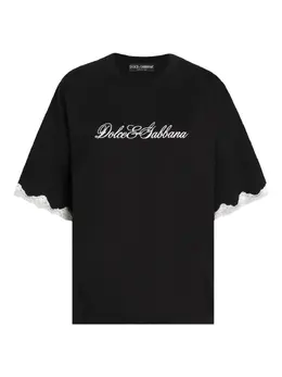 Dolce & Gabbana: Кружевное топ  DNA