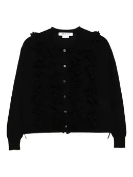 Comme Des Garçons: Чёрный кардиган 