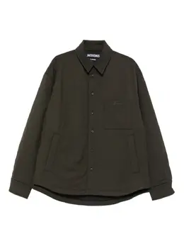 Jacquemus: Рубашка цвета хаки 