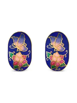 Susan Caplan Vintage: Серьги 