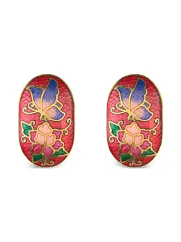 Susan Caplan Vintage: Серьги 