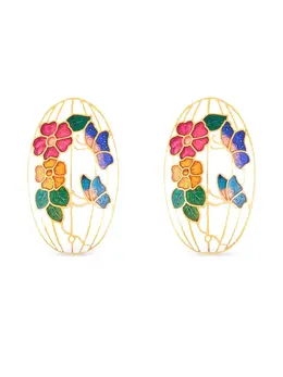 Susan Caplan Vintage: Серьги 