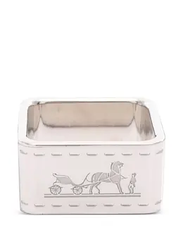 Hermès Pre-Owned: Серебристый шарф 