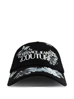 Versace Jeans Couture: Кепка с растительным принтом 
