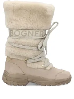 BOGNER: Светлые ботинки 