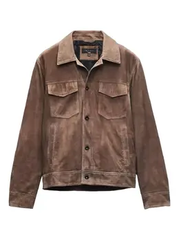 rag & bone: Замшевая куртка 