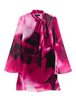 Versace Jeans Couture: Розовая блуза 