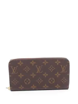 Louis Vuitton Pre-Owned: Коричневый кошелёк 