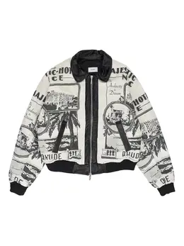 RHUDE: Бежевая куртка 