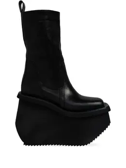 Rick Owens: Чёрные ботинки 