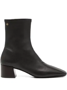 Tory Burch: Чёрные ботинки 
