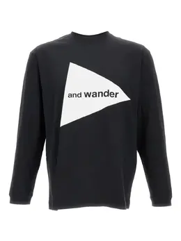and Wander: Футболка с принтом 