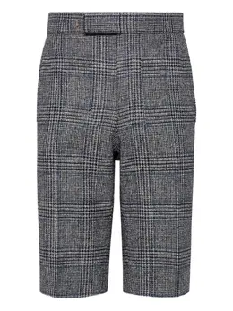 Thom Browne: Шорты  Prince of Wales с поясом