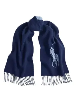 Polo Ralph Lauren: Синий шарф 